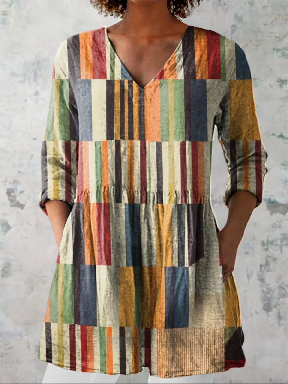 Chloe | Blusa larga con escote en V