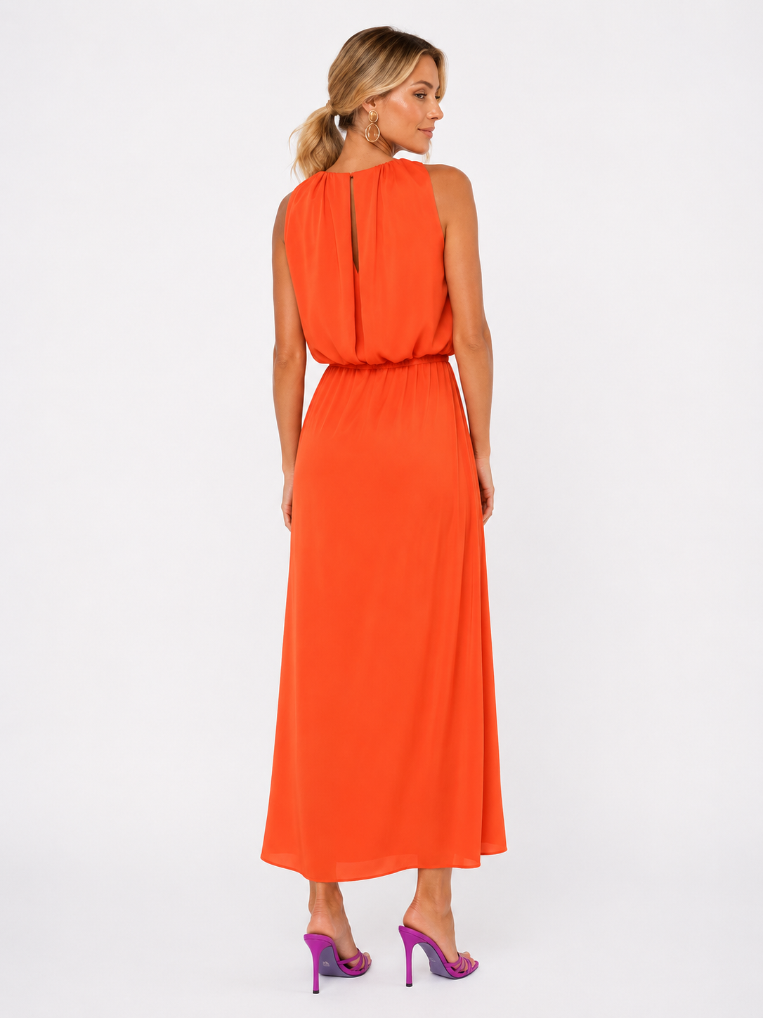 Vestido midi de verano