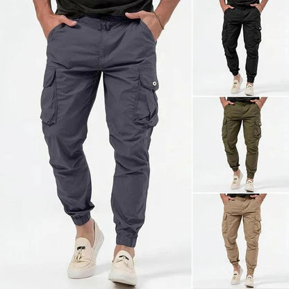 Pantalones cargos largos