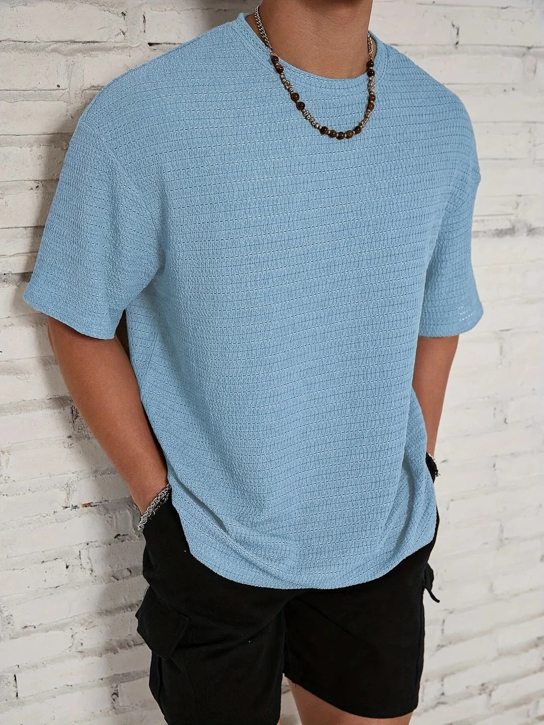 Camiseta oversize de manga corta