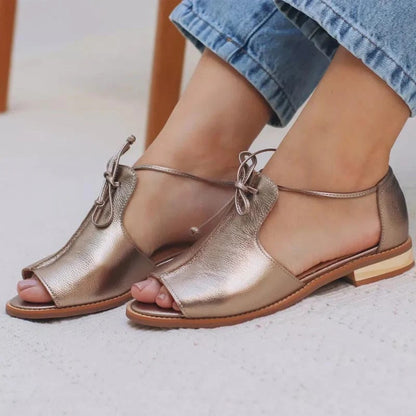 Sandalias Julieta con cordones