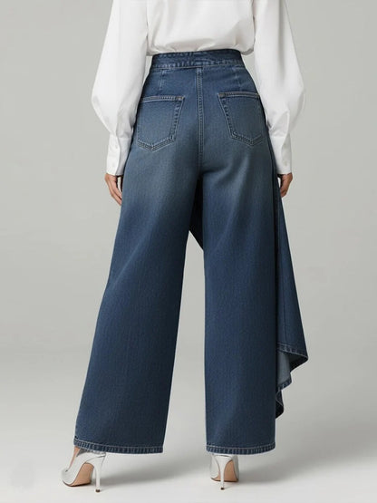 Pantalones vaqueros largos anchos
