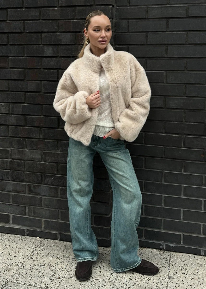 Chaqueta de piel Yelda