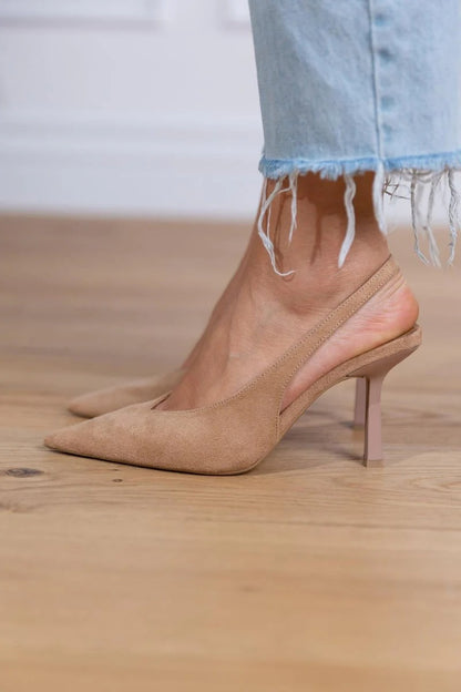 Tacones de tacón bajo