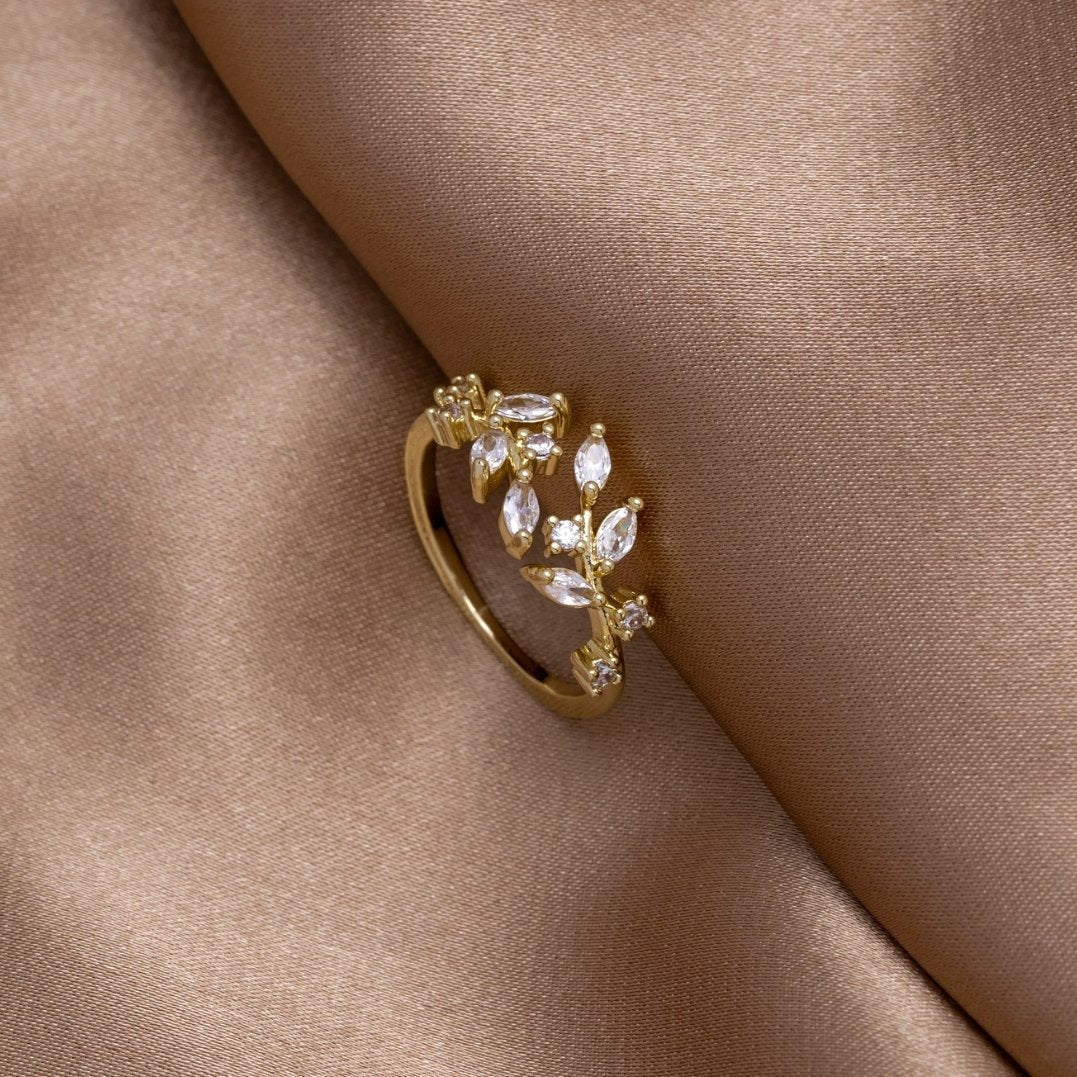 Anillo de enredadera de cristal