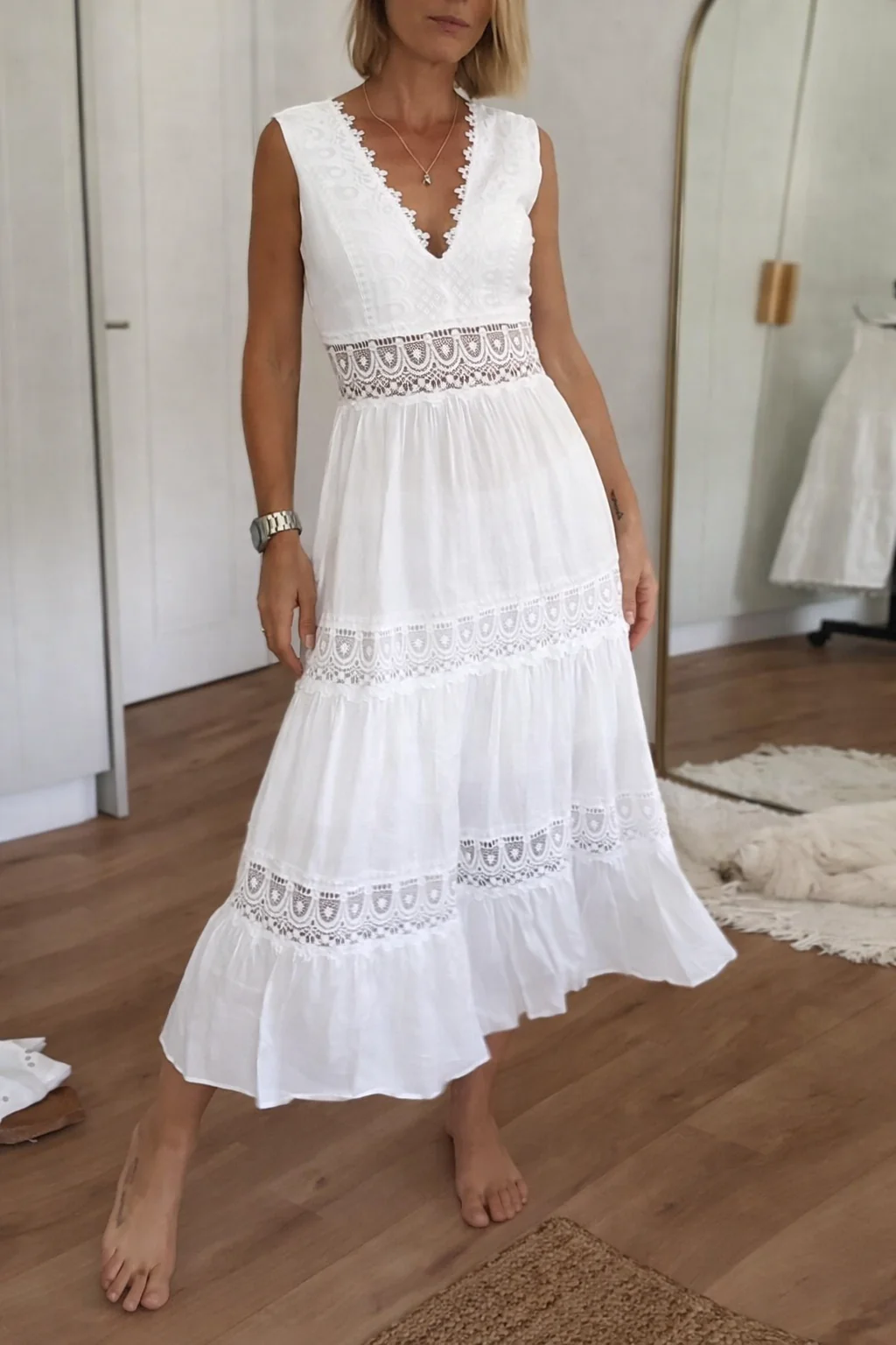 Vestido de encaje