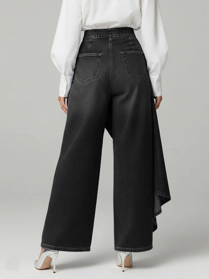 Pantalones vaqueros largos anchos