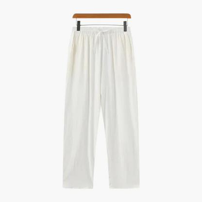 Pantalones largos  de lino