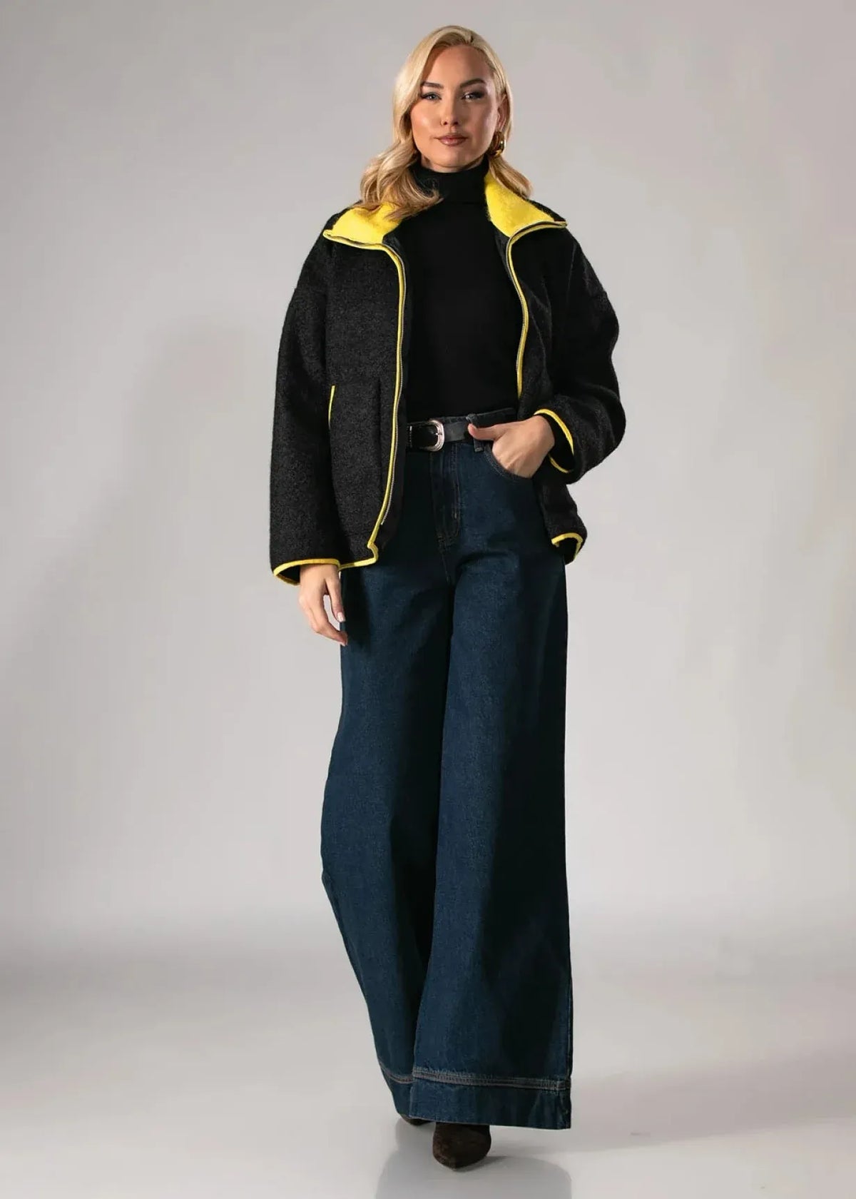 Chaqueta de punto dúo