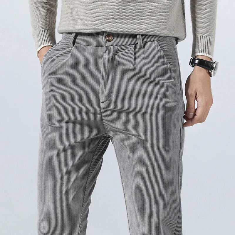 Pantalones Casuales de Pana