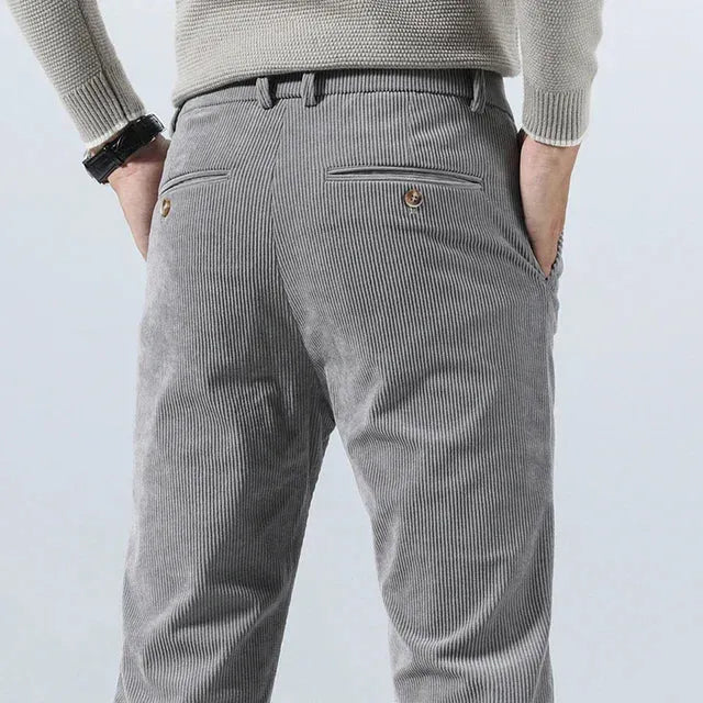 Pantalones Casuales de Pana