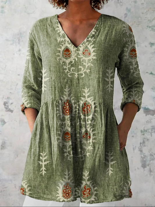 Elisa | Blusa larga con escote en V