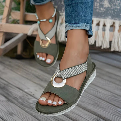 Sandalias de Plataforma Baja
