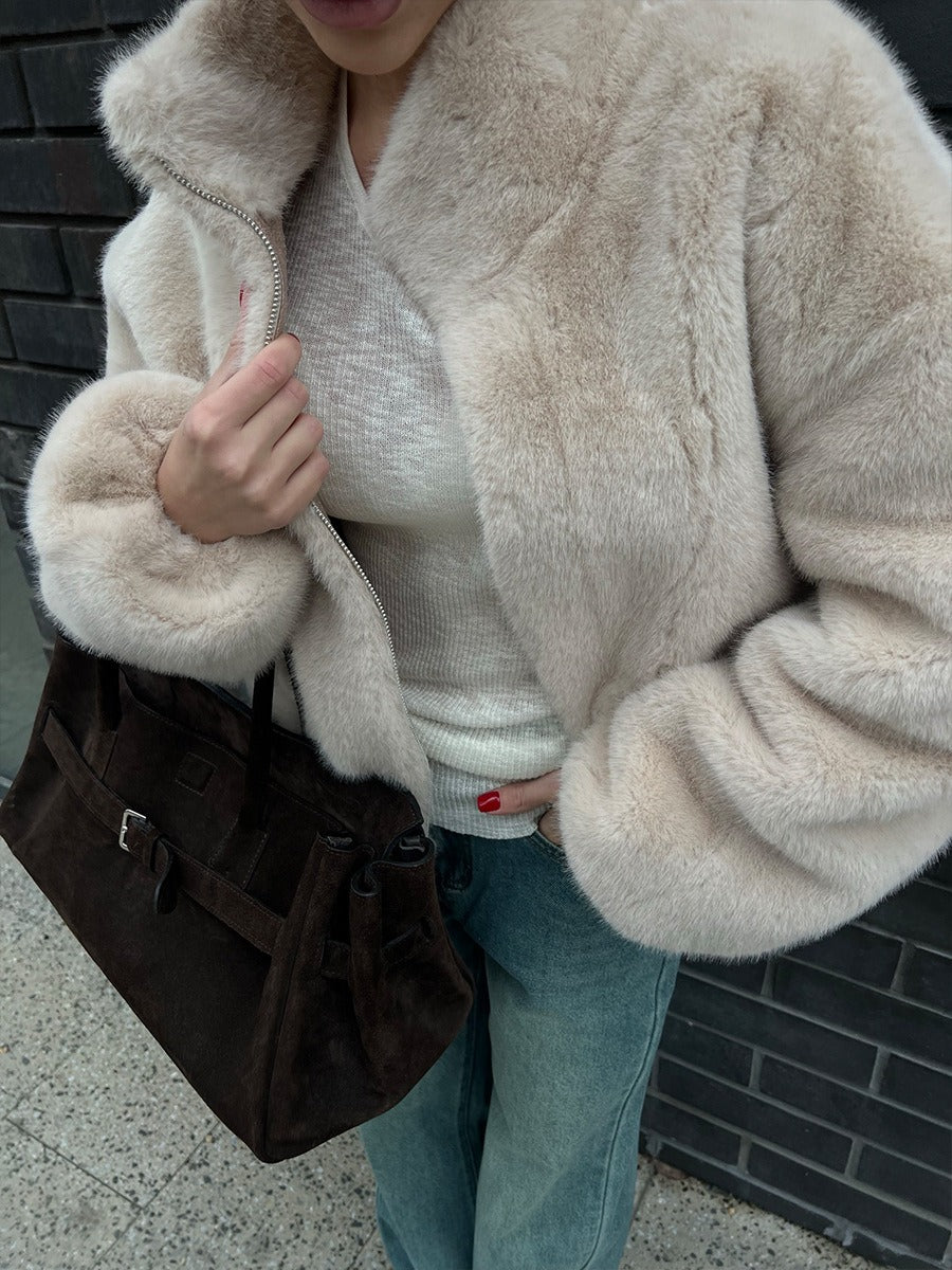 Chaqueta de piel Yelda