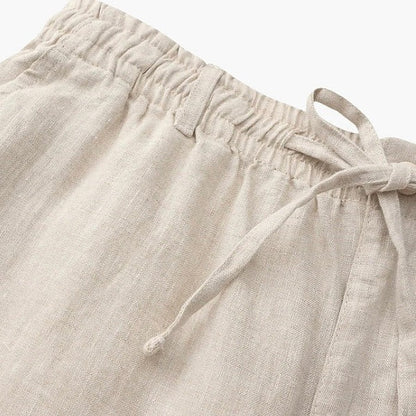 Pantalones de lino