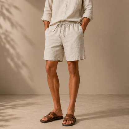 Pantalones de lino