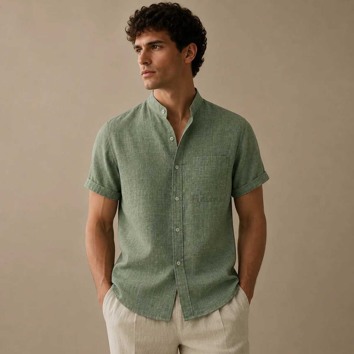 Camisa de lino