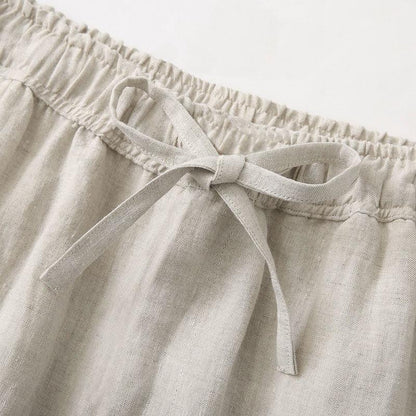 Pantalones largos  de lino