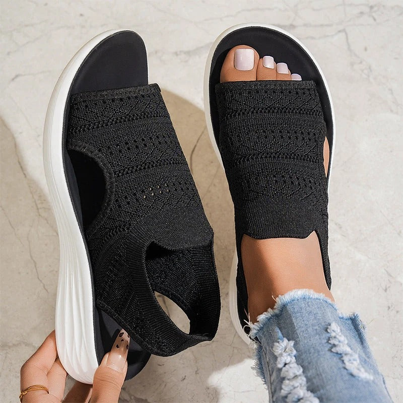 Serena | Sandalias de plataforma transpirables para mujer