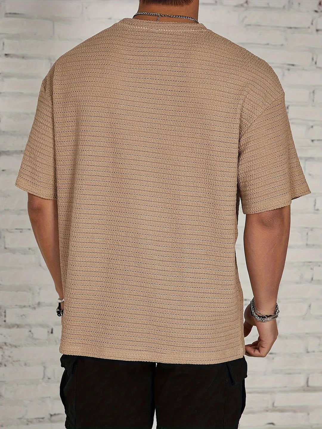 Camiseta oversize de manga corta