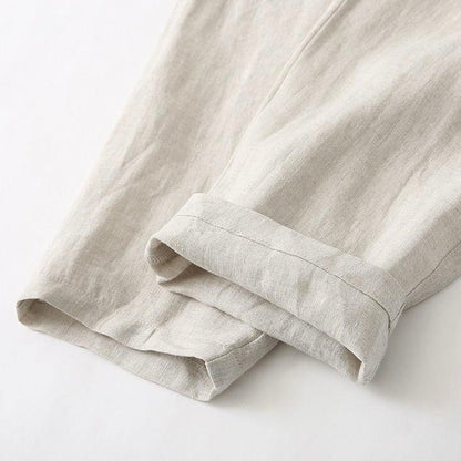 Pantalones largos  de lino