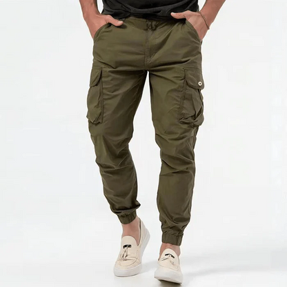 Pantalones cargos largos