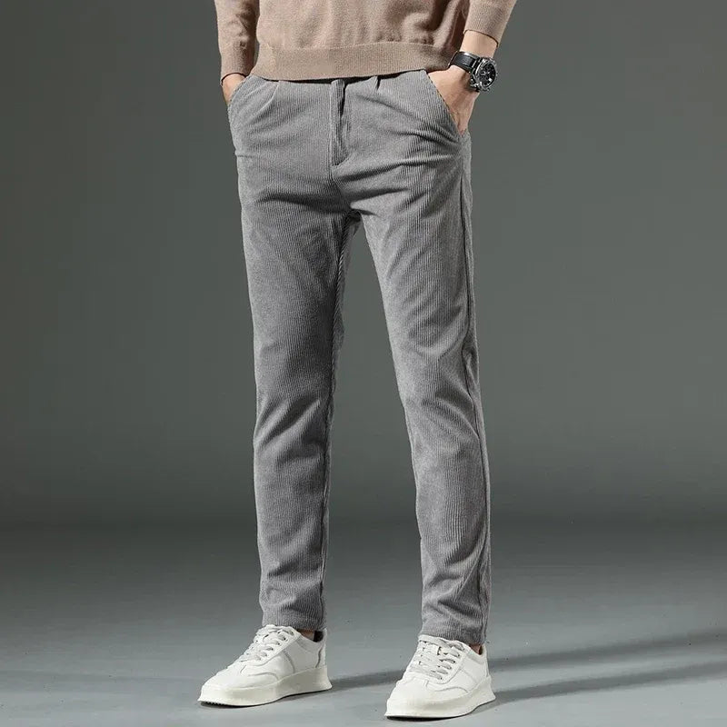 Pantalones Casuales de Pana