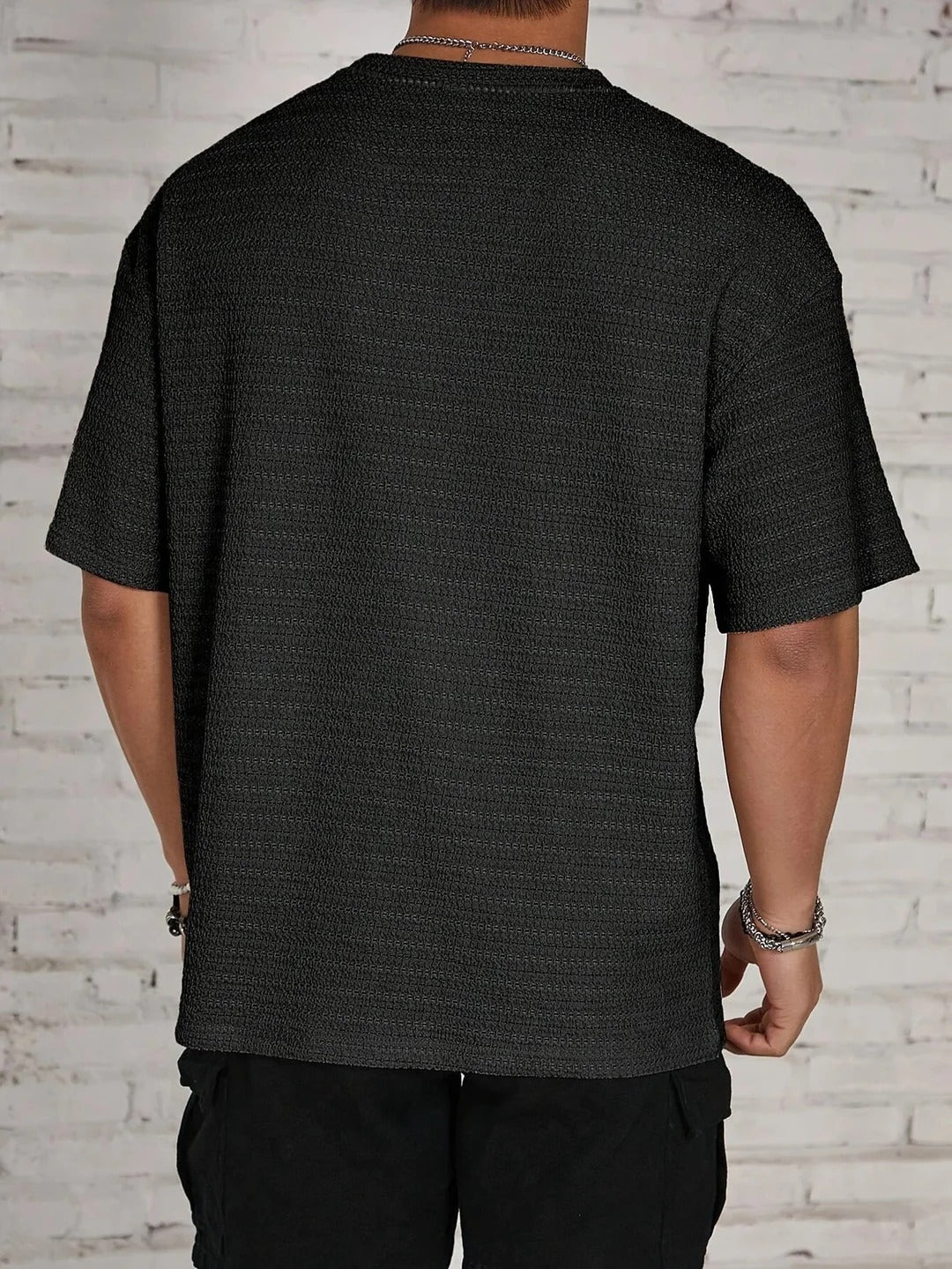 Camiseta oversize de manga corta