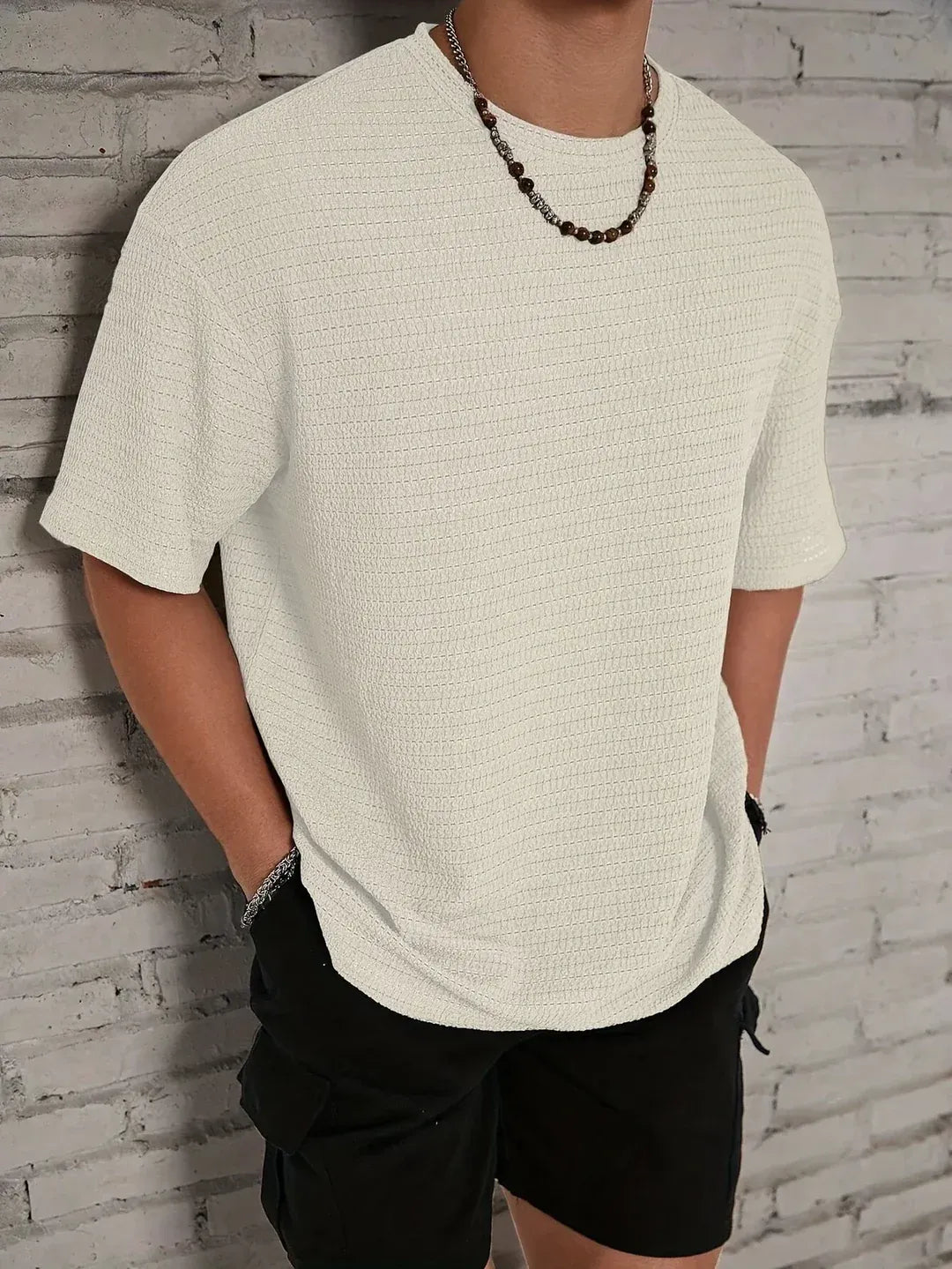 Camiseta oversize de manga corta