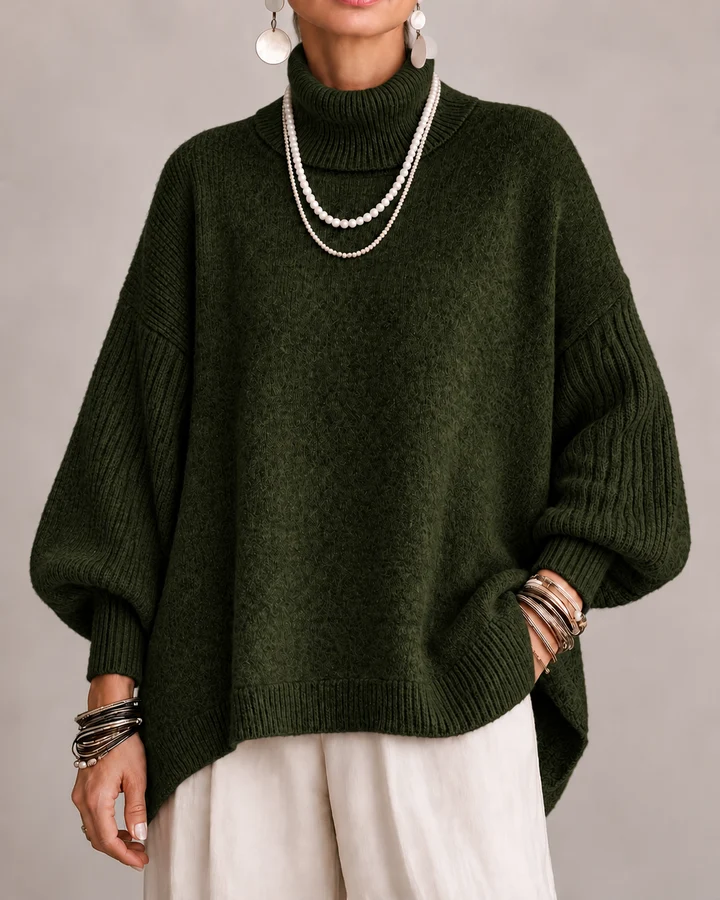 Caterina | Elegante suéter de cuello alto