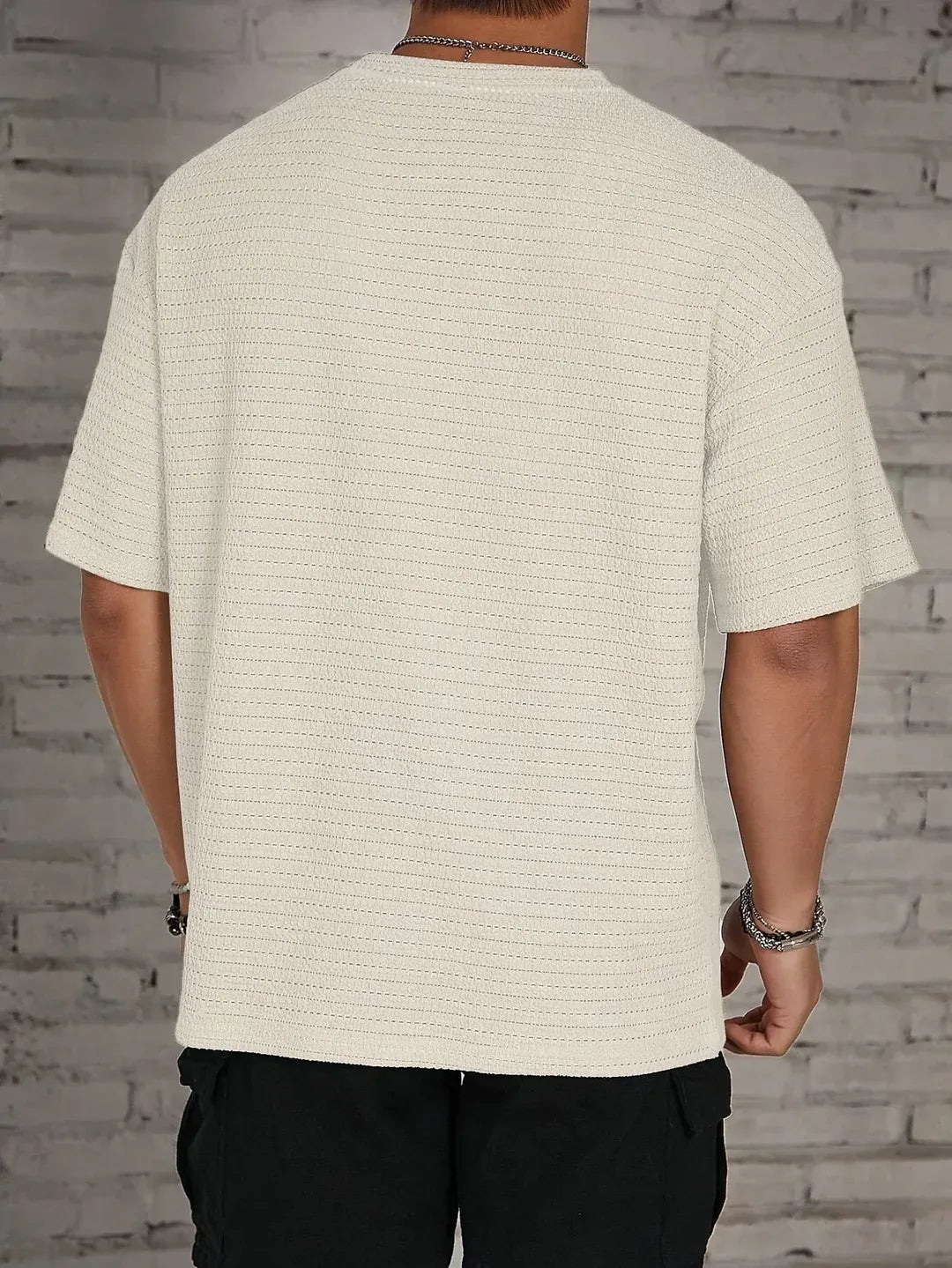Camiseta oversize de manga corta