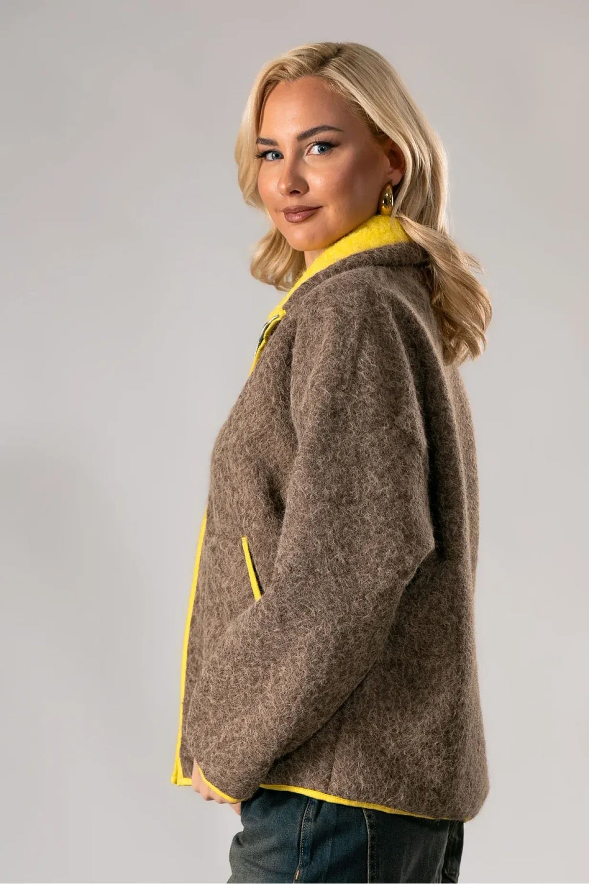 Chaqueta de punto dúo